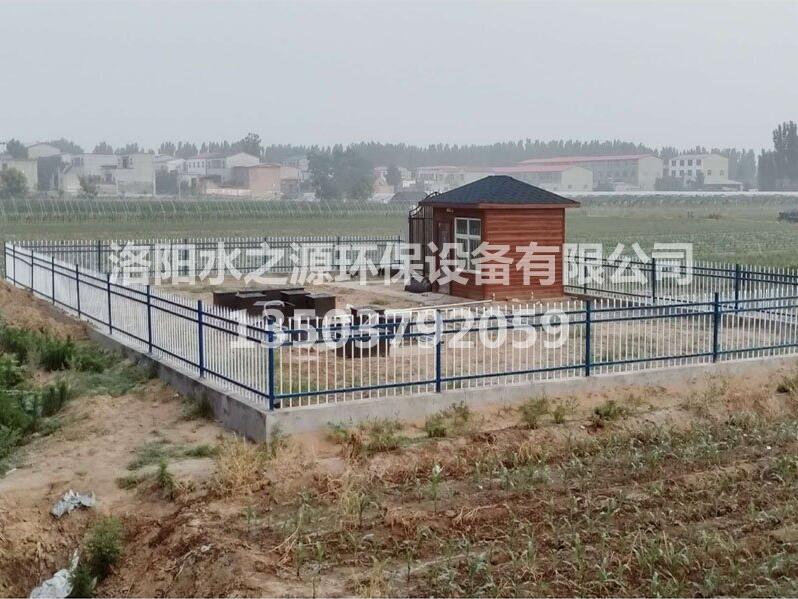 中牟县“美丽乡村”绪张村乐竞（中国）安装完毕